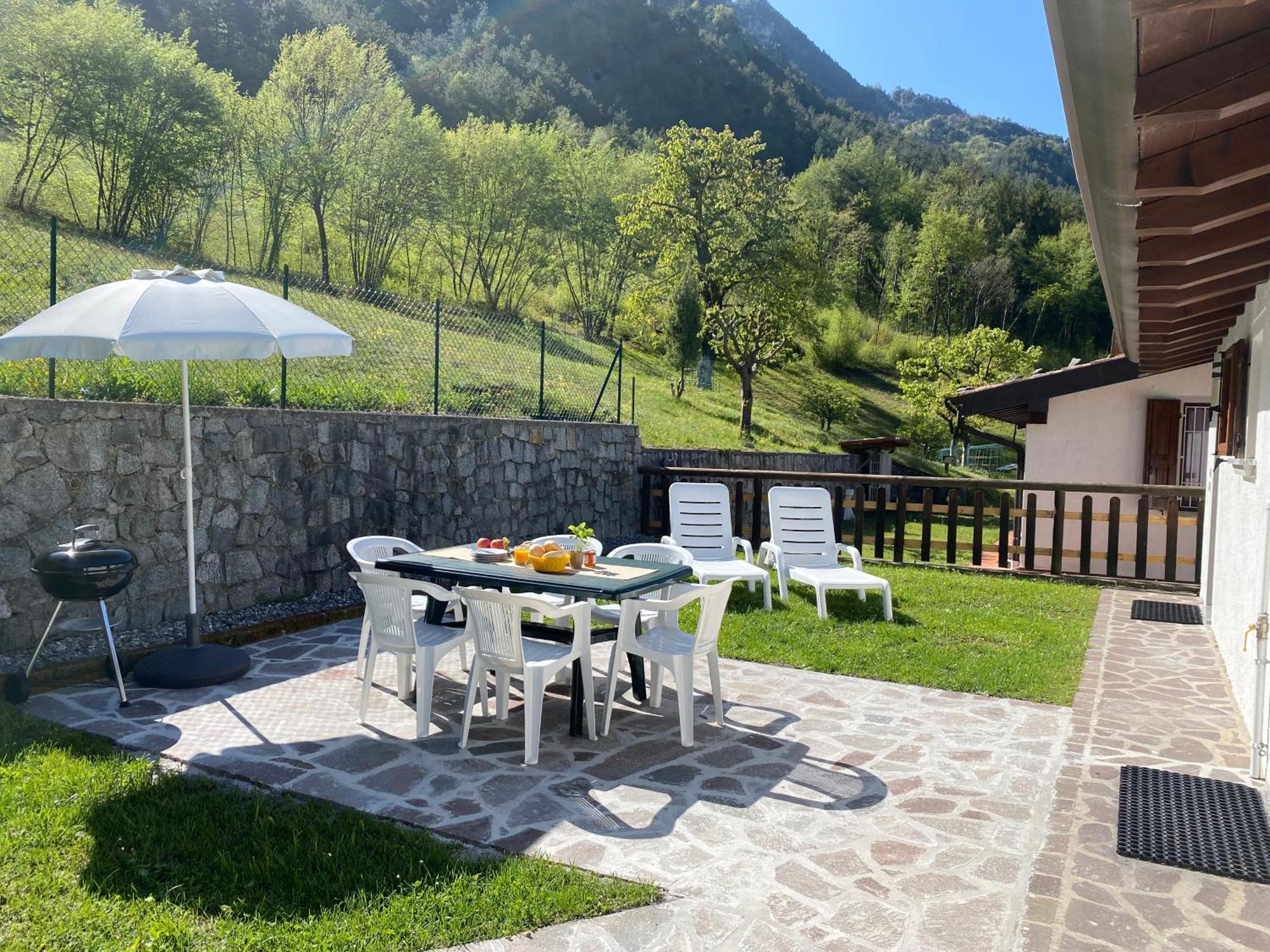 Casa Carla, Bis 4 Personen, Garten, Balkon Mit Blick Auf Den See Und Die Berge كْروني المظهر الخارجي الصورة